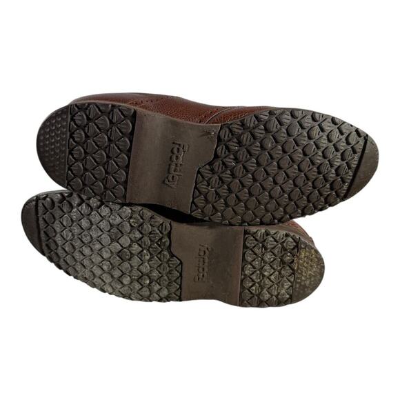 FootJoy Men’s Brown Pebbled Leather Oxford Shoes Casual Dress Golf Size 9 C - Picture 8 of 8